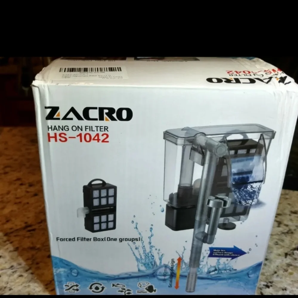 2 New Zarco Aquarium Filter HS-1042